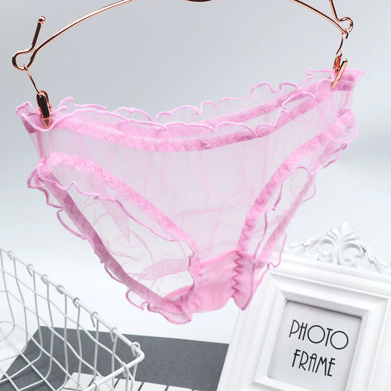 Lace Transparent Heavy Embroidered Bridal Honeymoon Panty Pack of