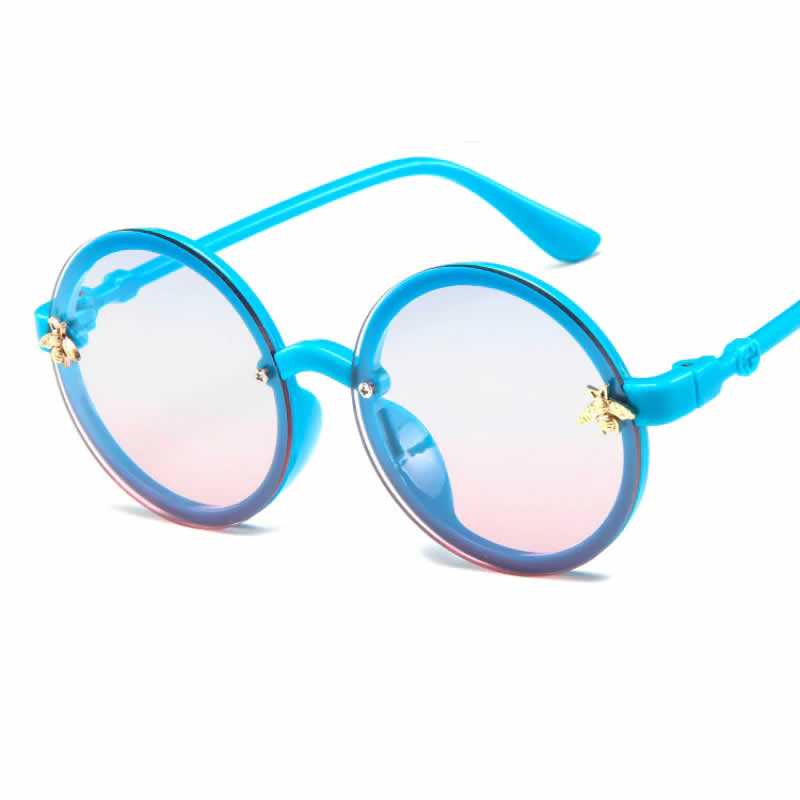 Kids Tr Sunglasses Children Round Sun Sunglasses Multi Color Shades Glasses  - China Sunglasses and PC Sunglasses price