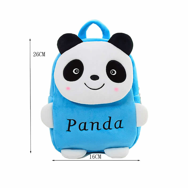 Panda Kids School Bag Soft Plush Backpacks, Bags & Wallets, Stylish ...